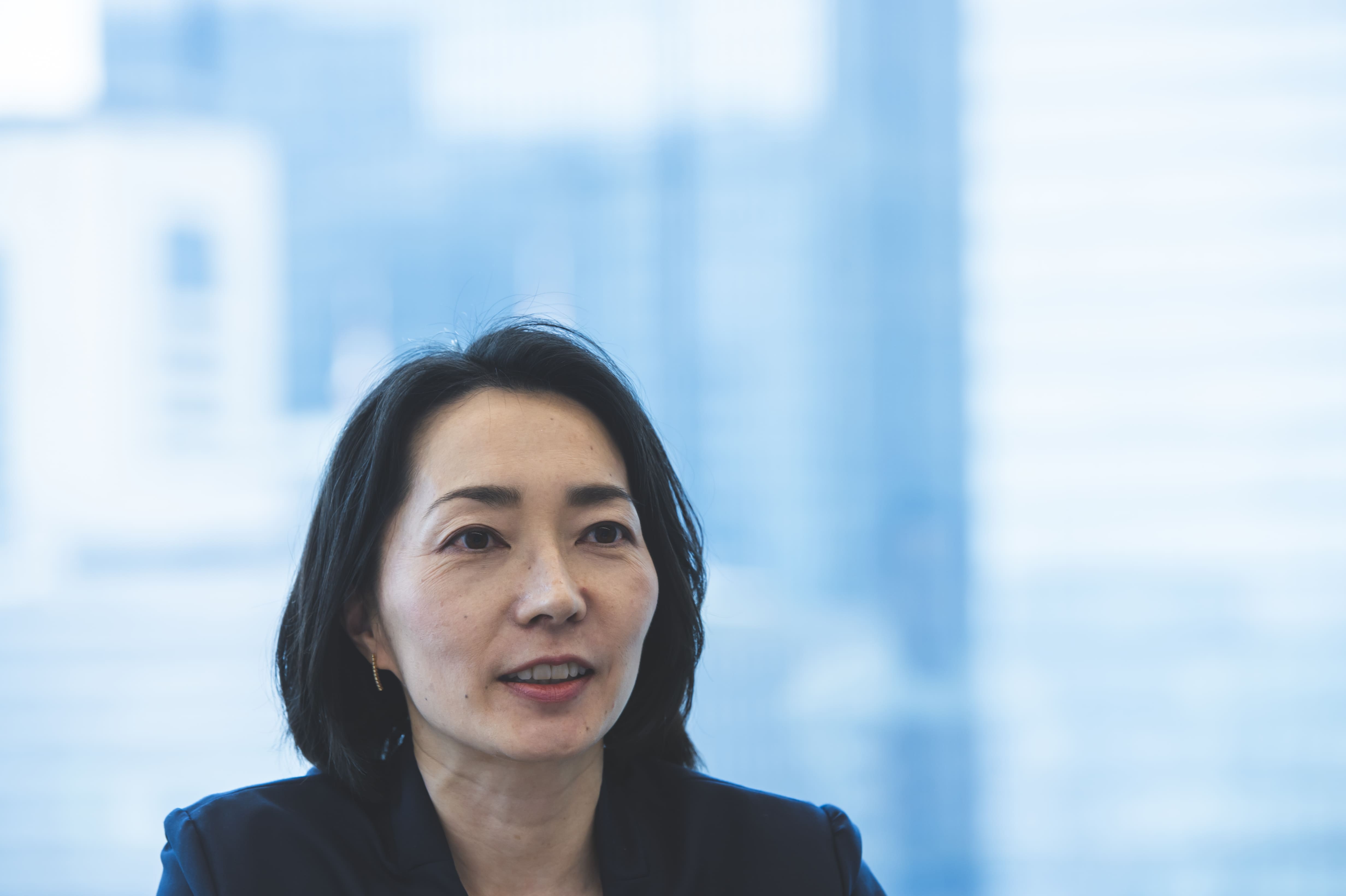 Photo of Suzuka from Woven by Toyota during her interview